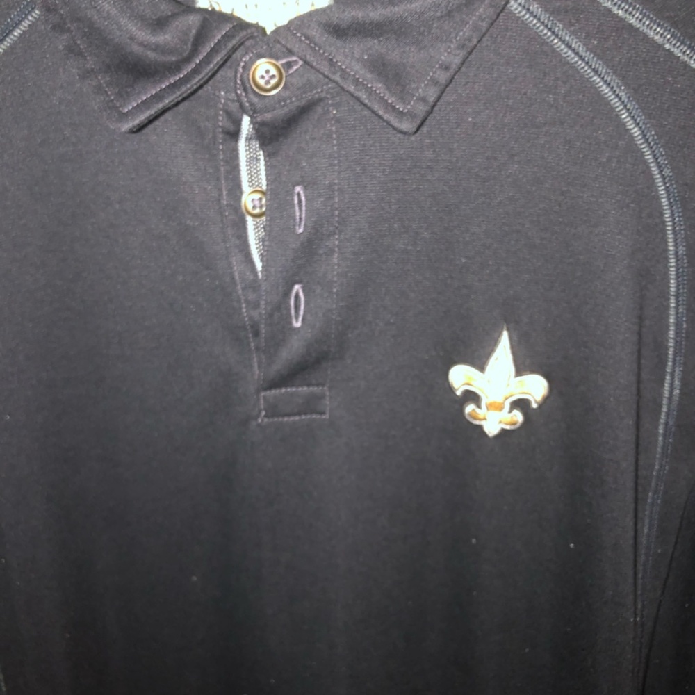 NWOT NFL New Orleans Saints Tommy Bahama Shirt size Large - Picture 4 of 5